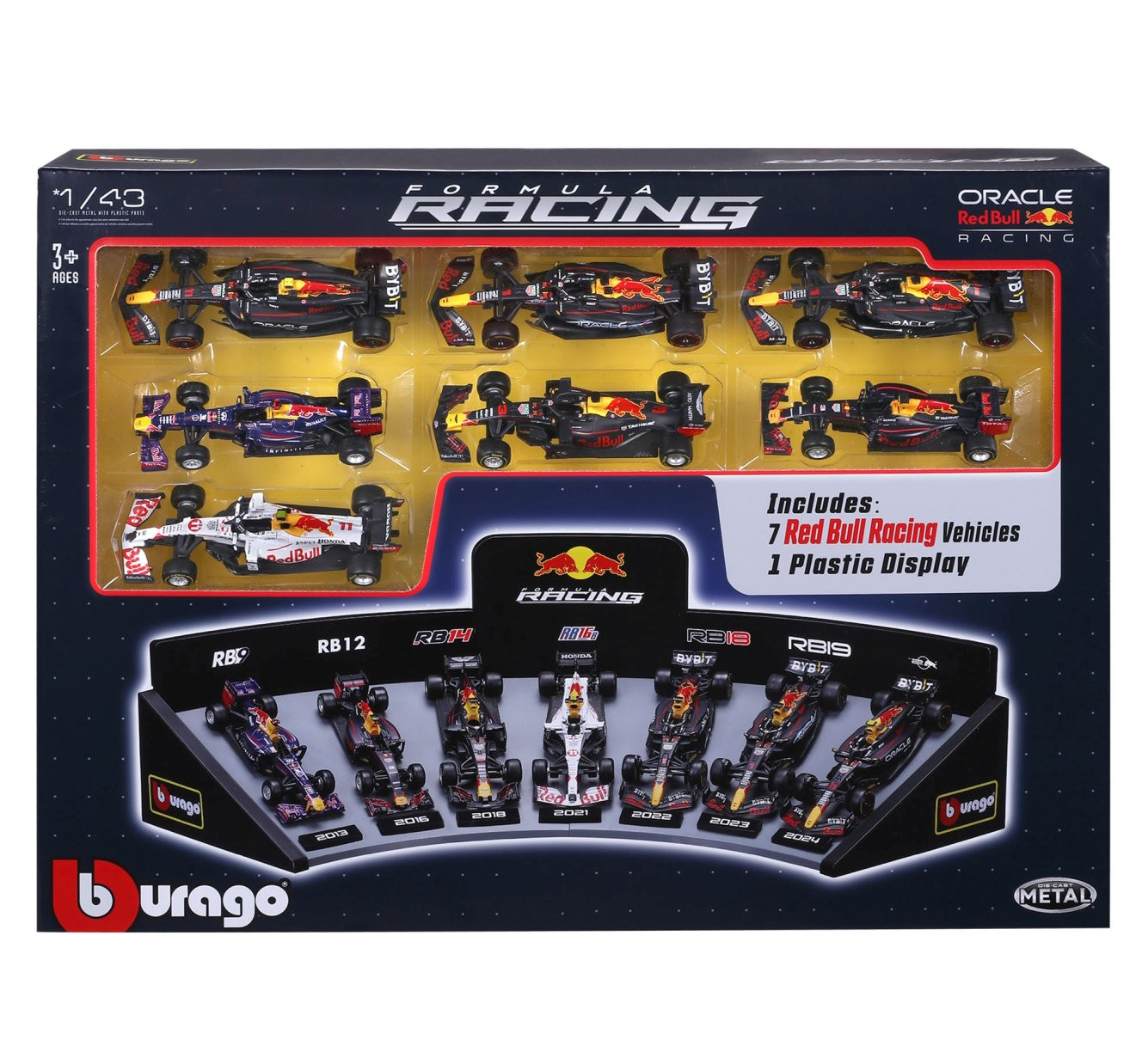 Burago Red Bull F1 Deluxe Gift Box
