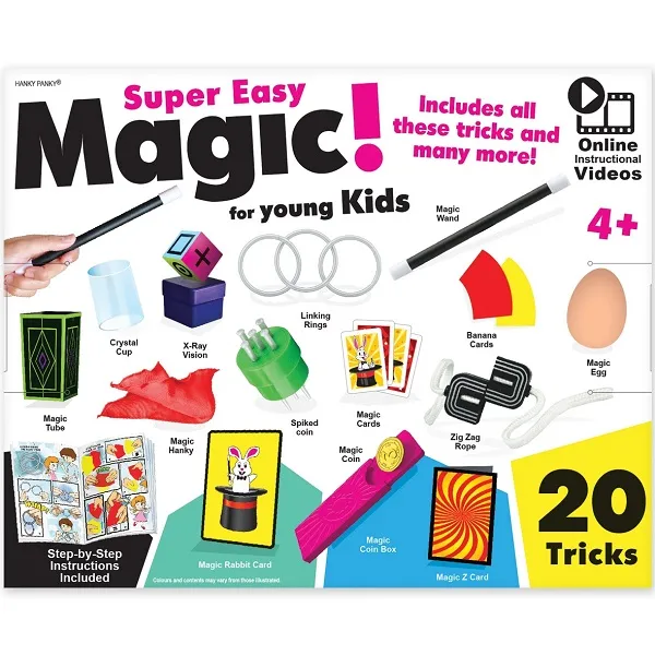 Hanky Panky Super Easy Magic 20 Tricks - Image 3