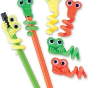 Plastic Worm Pencil Topper