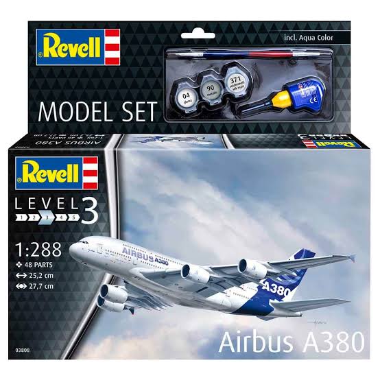 Revell 1/288 Set Airbus A380 - Image 3