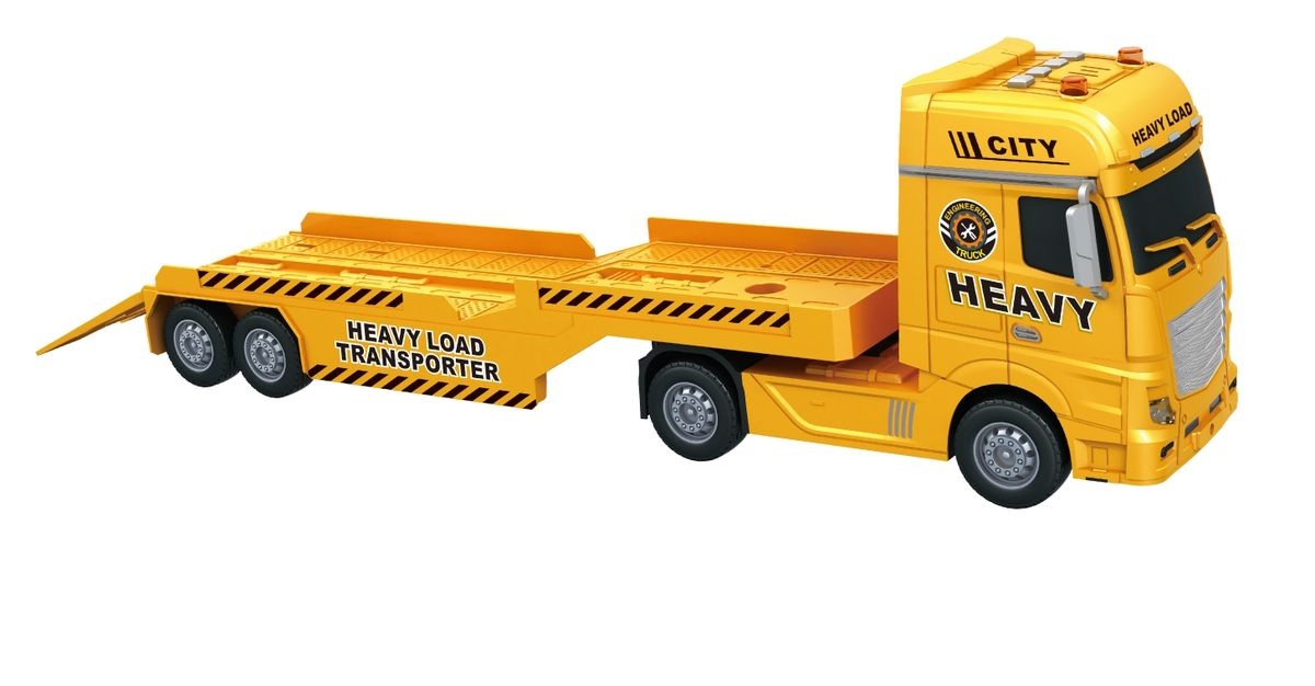 Transporter Truck with Excavator and Dump Truck - Image 3